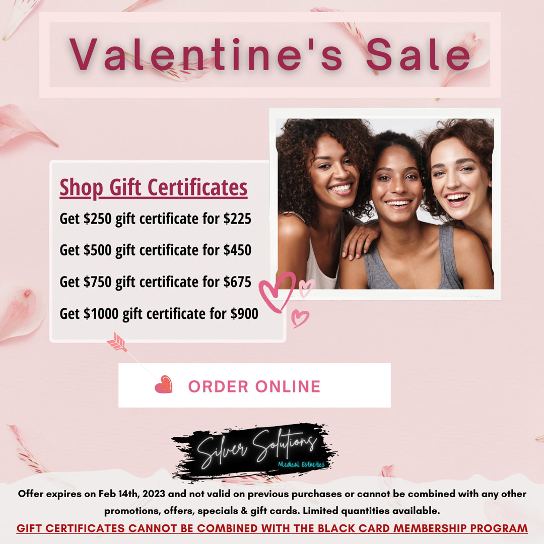 Valentine Gift Certificate Sale