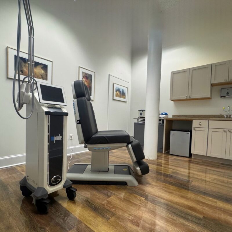 Treatment Room at Silver Solutions MedSpa in Pittsfield, MA